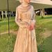 Women's Clothing Muslim Clothing Streamer Yarn Hot Selling Dress Robe Middle East Evening Dress_ecoleips.com