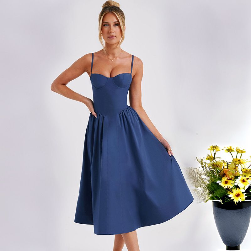 Cross-border European And American Women's Fashion 2026 Spring/Summer New Sexy Fashionable Strap Waist-Slimming_ecoleips.com