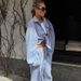 Women's Clothing New Blue Striped Lapel Shirt Long Sleeved Wide Leg Pants Suit Loose Fashion Women's Clothing_ecoleips.com