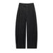 "Trendy Denim Two-Piece Set For Women - Stylish Jacket & Pleated Pants Outfit | European & American Fashion"_ecoleips.com