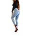 High Waisted Slimming Denim Jeans For Women Hip Lifting Trendy Versatile Casual American Style Jeans With Peach Like Finish_ecoleips.com