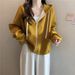 European American Real-shot Women's Sweatshirt, Spring And Autumn Thin Long-sleeve Loose Top, Hooded Zip-up_ecoleips.com