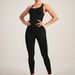 Women's Clothing Seamless Suspender Jumpsuit High Elastic Tight Yoga Suit Sports Fitness Suit Suspender Jumpsuit Trousers_ecoleips.com