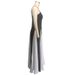Women's Clothing Low Cut Sling Color Matching Waist Slimming A Line Large Pleated Large Skirt Holiday Dress_ecoleips.com