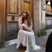 Foreign Trade Hot-Selling Lace High-End Vintage Cream White Long Dress European And American Style Mesh Slim Sexy_ecoleips.com