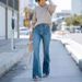Women's Clothing Retro Slim Stretch Jeans _ecoleips.com
