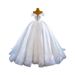Elegant Satin Wedding Dress With Beaded Details And Flowing Train, Luxurious Bridal Gown For Women_ecoleips.com