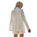 Women's Summer Casual Button Long-Sleeved Shirt And Shorts Two-Piece Set_ecoleips.com
