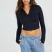 Women's Clothing Lightweight Yoga Jacket With UPF Sun Protection Stand Collar & Full-Zip For Women - Breathable Long Sleeve Workout Cover-Up (Black)_ecoleips.com