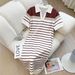 Yiyi Women's Striped T-Shirt Dress Summer 2025 New Cross Border Style Hot Selling Pullover Dress European American Fashion_ecoleips.com