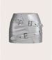 High Waist Slimming PU Leather Pencil Skirt With Side Slit - Winter Fashion Mid-Length Bodycon Skirt For Women_ecoleips.com