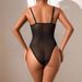 European And American Cross-Border Hot-Selling Sexy Lace Solid Color High-End Underwire Fishbone Push-Up Slimming Body_ecoleips.com