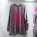 Women's Trendy Long Sleeved T-Shirt Loose Fit Round Neck Casual Top European American Style 88 Letter Print Mesh Patchwork_ecoleips.com