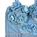 Women's Clothing Hand Beaded Flowers Embellished High End Sexy Camisole Denim Fishbone Corset_ecoleips.com
