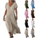 Spring/Summer Women's Cotton Linen Dress High-End Elegance New Style For Women_ecoleips.com
