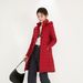 New Women's 90-fleece Solid-color Women's Clothing Hooded And Hooded Seamless Down Jacket Medium And Long Large-size Jacket_ecoleips.com