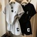 Trendy Cross-border Wholesale Women's Clothing 2026 Summer New Style Student Loose Sports Shorts Casual Two-piece Set_ecoleips.com