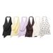 European And American Style 2026 New Fashion Temperament Spice Girl Silk Satin Texture Neck Top_ecoleips.com