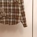 Women's High-End Rhinestone Embellished Bear Pattern Plaid Shirt Lapel Single-Breasted Casual Blouse For Autumn Winter_ecoleips.com