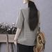 Retro-Style Mid-Length Undershirt; Lightweight Summer Top For Women; Stylish Shirt With A Hood And Loose Fit; Striped De_ecoleips.com