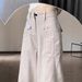 American Fashion Brand Vibe Workwear Jeans Women's New Loose High Waisted Versatile Straight Wide Leg Long Pants_ecoleips.com