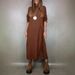 2025 European And American Independent Station New Autumn Lace Strap Slit Sweater Dress Two-Piece Set_ecoleips.com
