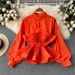 Women's Slimming Temperament Fashion Jacket Casual Polyester Blouse For Spring/Autumn Regular Size_ecoleips.com