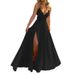 Cross-border Fashion Foreign Trade Women's Clothing 2025 Summer Strapless V-neck Backless Long Dress Sleeveless_ecoleips.com
