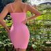 Voya Women's Sexy One Neck Slim Fit Shoulder Bag Buttocks Party Suspender Dress_ecoleips.com