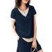 2026 Summer New Design Niche Casual Outfit For Women, Loose Comfortable Two-Piece T-Shirt And Shorts Set_ecoleips.com