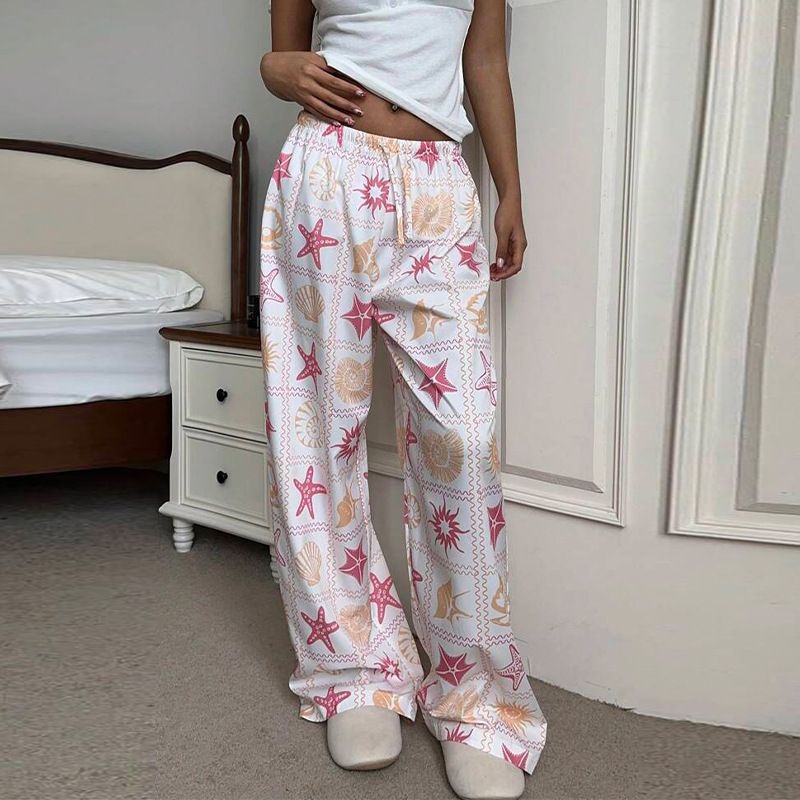 Women's 2025 Wide Leg Straight Trousers - European & American Casual Style Versatile Pants (High Waist/Flowy Fit)_ecoleips.com