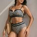 Sexy Bikini Set For Women – Trendy Two-Piece Swimwear | High-Cut & Adjustable Ties – Summer Beach & Pool Essential_ecoleips.com