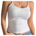 Women's Sexy Backless Camisole Base Layer Top Simple European American Style Solid Color Vest Hot Girl Outerwear_ecoleips.com