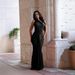 TW834 Solid Color Women's Off-Shoulder Slim Fit Dress Pleated Exposed Hips One Shoulder Fashionable Sexy Dress_ecoleips.com