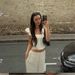 2025 Cross-Border European And American Women's Fashion INS Internet Celebrity New Hot Girl Pure Desire Style Square_ecoleips.com