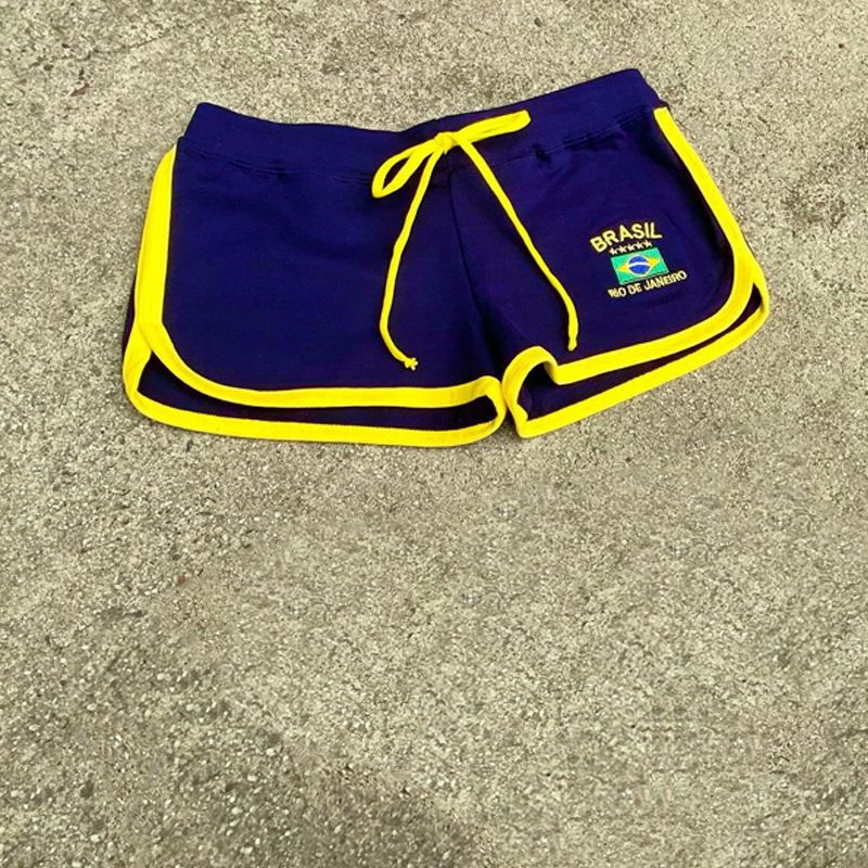 Women's Clothing New Shorts Summer Tops Set Letters Embroidery Women's Set Casual Y2K Sports Style_ecoleips.com