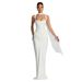Women's Sexy Boned Halter Belted Ruched Bodycon Maxi Dress – Elegant Evening Party Gown_ecoleips.com