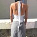 AD235 Cross-border Sexy Girl Deep Halter Neck Camisole, Short Slim-fit Inner Wear, Hot Sleeveless Top_ecoleips.com