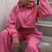 Popular Wo's Fashion Casual Suits On In Europe And America: Long-sleeve Versatile Sweatshirt Sports Set For_ecoleips.com