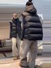 girl Autumn Winter New Down Cotton Plus Size Women's Loose Hooded European Style Thickened Vest_ecoleips.com