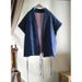 Original Design Cotton-linen Hanfu-style With Small Plum Blossom Embroidery, Retro Lace-up, Sleeveless, Padded Cotton_ecoleips.com