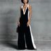 Women's Sleeveless V Neck Jumpsuit Color Block Wide Leg Summer Fashion Independent Website European American Style 2026 New Arrival_ecoleips.com