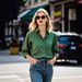 Custom Order Foreign Trade Cross-Border White Loose Long-Sleeve Shirt Women's Workwear Clothing Factory European And_ecoleips.com