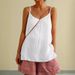 European And American Camisole Women's Clothing, 2026 Summer New Style, Loose-fitting Cotton-linen Sleeveless Versatile_ecoleips.com