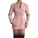 Women's Clothing Elegant Lace Skirt & Blazer Set – Women's Office-to-Evening Two-Piece Outfit_ecoleips.com