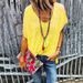 Summer Candy Color V-Neck Short Sleeve T-Shirt Women's Base Layer Top For American Style Polyester Cotton Tees_ecoleips.com