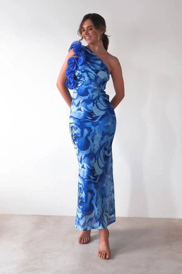 Women's Clothing Summer Temperament Slim Sleeveless Three Dimensional Flower Sexy Dress_ecoleips.com