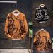 Trendy Brand Cartoon Sweater Autumn And Winter, New Fashion Tops For Couples, Stylish Towel Embroidery, Casual Loose_ecoleips.com