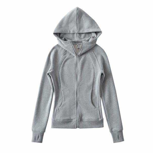Men's Retro Fleece Zip-Up Hoodie Slim Fit Long Sleeve Pullover Casual Streetwear Grey Black White_ecoleips.com