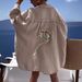 Women's Long Sleeved Cotton Linen Shirt Spring Summer Casual Fashion European American Style Lapel New_ecoleips.com